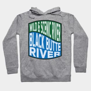 Black Butte River Wild and Scenic River wave Hoodie
